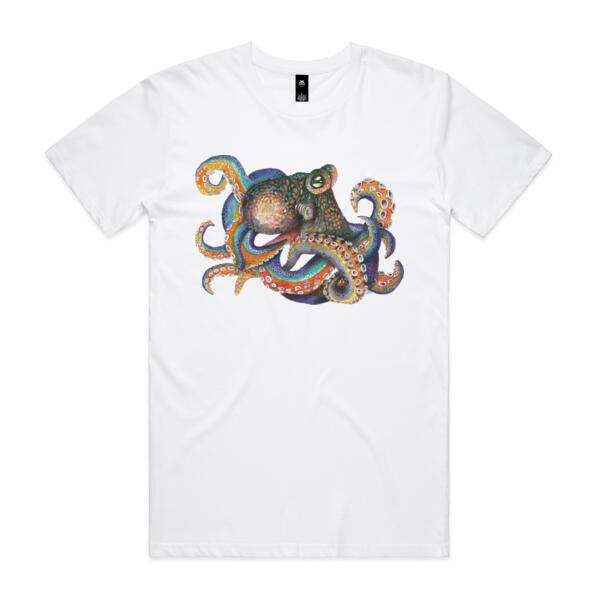 Oscar the Octopus - AS Colour Mens Staple T shirt Thumbnail
