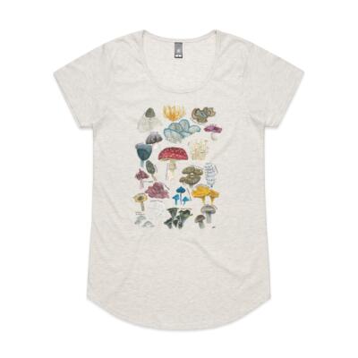 Mushroom & Fungi  - AS Colour Womens Mali Tee Thumbnail