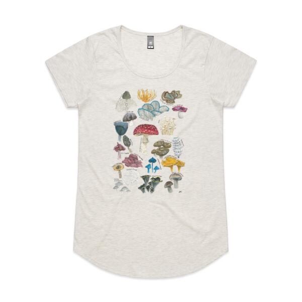 Mushroom & Fungi  - AS Colour Womens Mali Tee Thumbnail