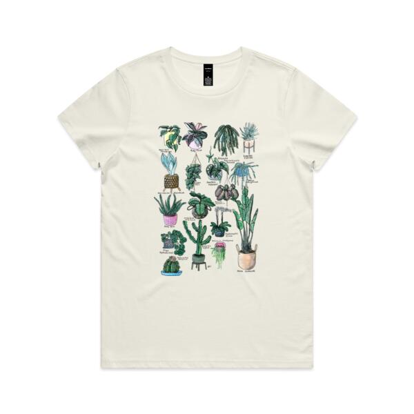 17 Indoor Plants - Womens Maple Tee Thumbnail