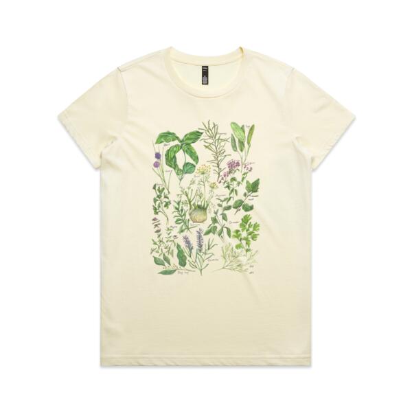 Garden Herbs - AS Colour Womens Maple Tee Thumbnail