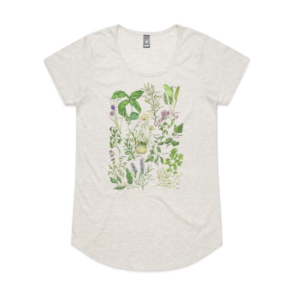 Garden Herbs - AS Colour Womens Mali Tee Thumbnail