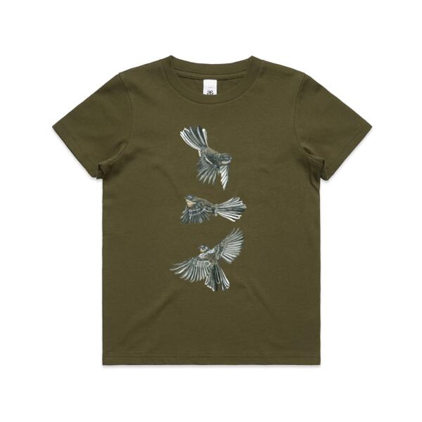 Fantails in Flight - AS Colour Womens Mali Tee Thumbnail
