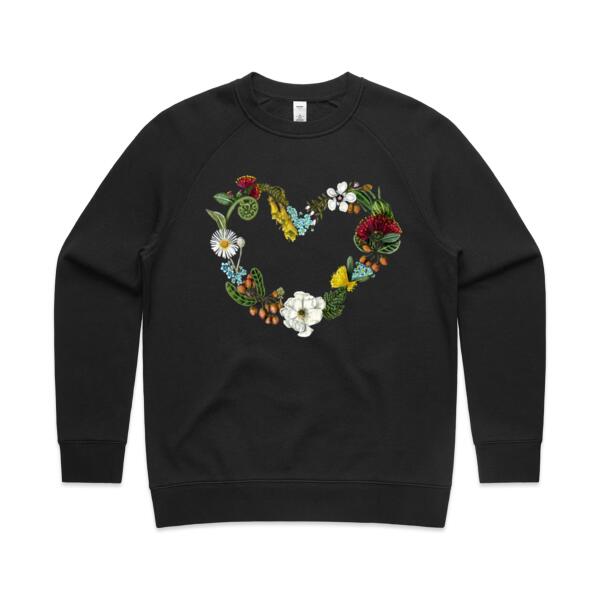 New Zealand with Love  - AS Colour Womens Supply Crew Thumbnail