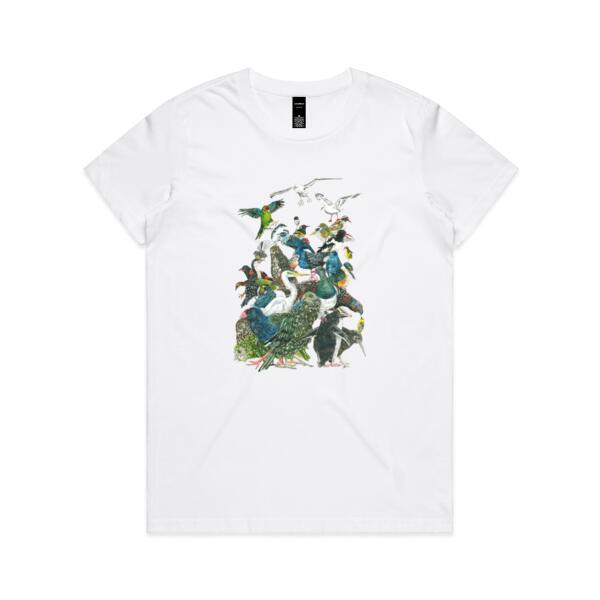 NZ Bird Crew -AS Colour Womens Maple Tee Thumbnail