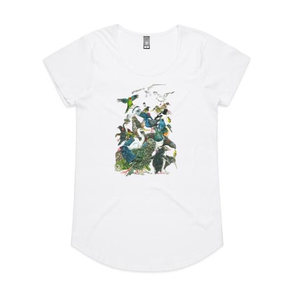 NZ Bird Crew - AS Colour Womens Mali Tee Thumbnail