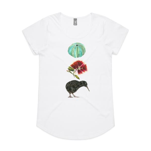 Kiwiana Collection Womans Mail Tee Thumbnail